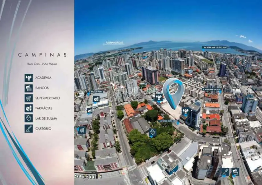 Foto 7 de Apartamento com 3 quartos à venda, 84m2 em Sao Jose - SC