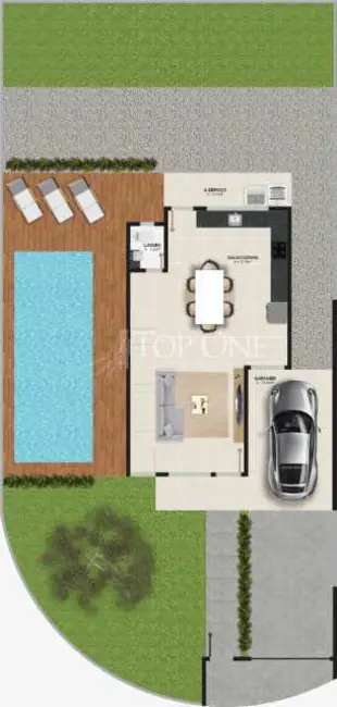 Foto 3 de Casa com 3 quartos à venda, 146m2 em Sao Jose - SC