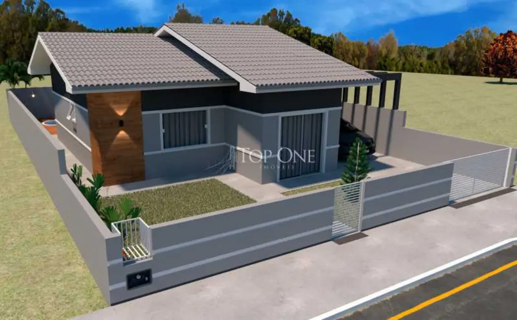 Foto 2 de Casa com 3 quartos à venda, 75m2 em Sao Jose - SC