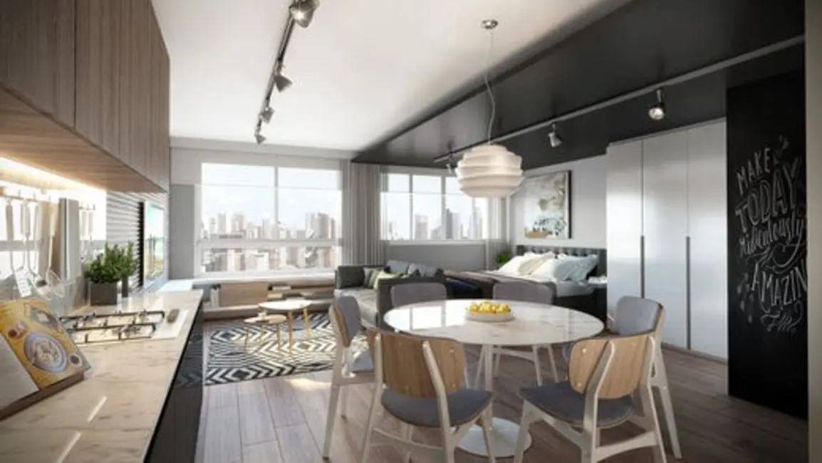 Foto 5 de Loft / Flat com 1 quarto à venda, 75m2 em Florianopolis - SC