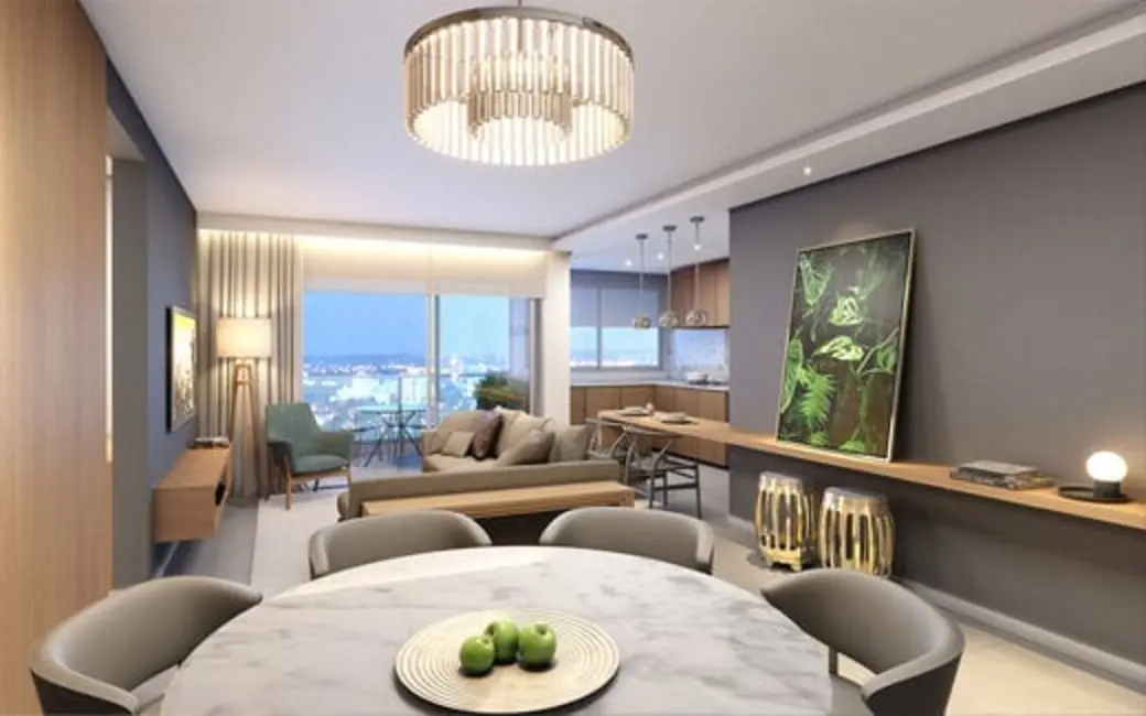 Foto 4 de Loft / Flat com 1 quarto à venda, 78m2 em Florianopolis - SC