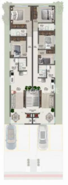 Foto 2 de Apartamento com 3 quartos à venda, 81m2 em Palhoca - SC