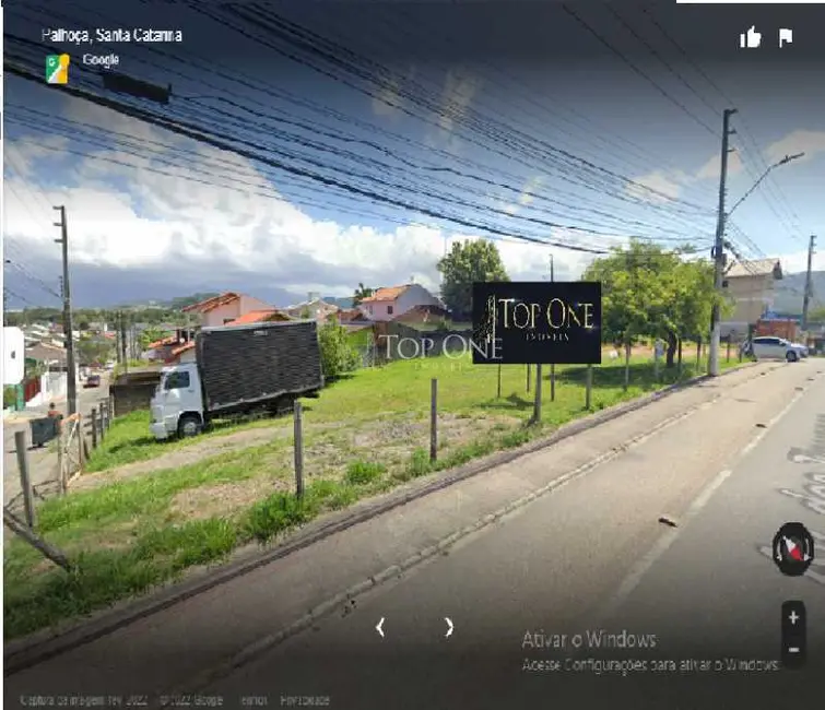Foto 2 de Terreno / Lote à venda, 800m2 em Palhoca - SC