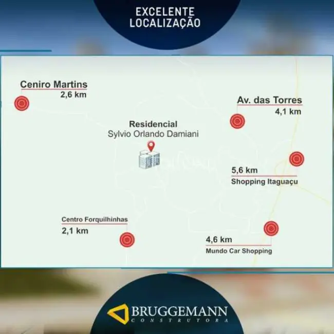 Foto 4 de Apartamento com 2 quartos à venda, 58m2 em Sao Jose - SC