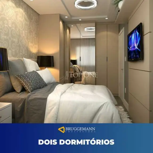 Foto 2 de Apartamento com 2 quartos à venda, 58m2 em Sao Jose - SC