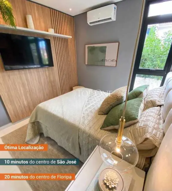 Foto 4 de Apartamento com 2 quartos à venda, 75m2 em Sao Jose - SC