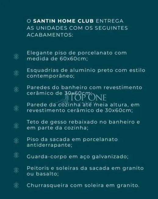 Foto 6 de Apartamento com 2 quartos à venda, 75m2 em Sao Jose - SC