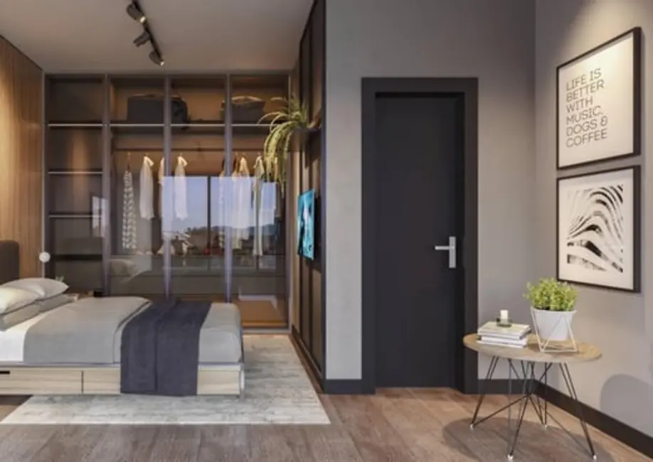 Foto 8 de Loft / Flat com 1 quarto à venda, 64m2 em Florianopolis - SC