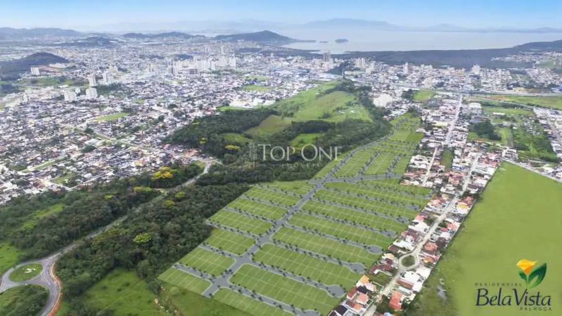 Foto 1 de Terreno / Lote à venda, 442m2 em Palhoca - SC