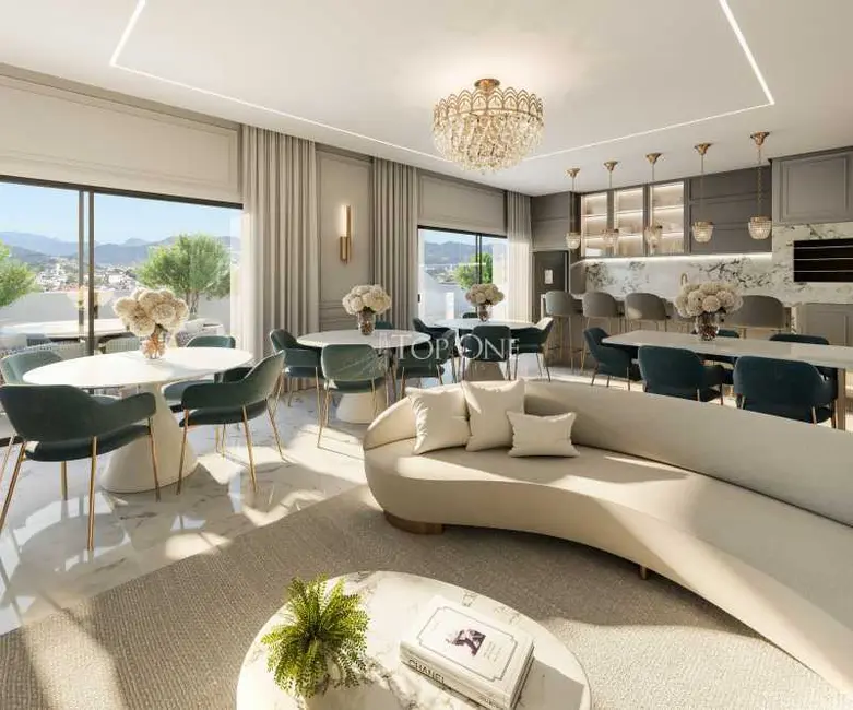 Foto 4 de Apartamento com 3 quartos à venda, 88m2 em Palhoca - SC