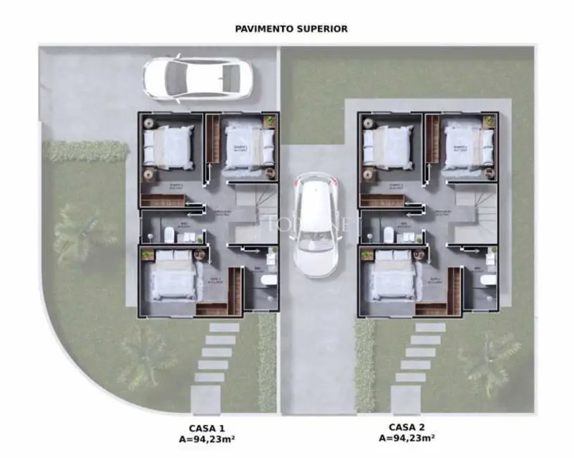 Foto 8 de Casa com 3 quartos à venda, 95m2 em Palhoca - SC