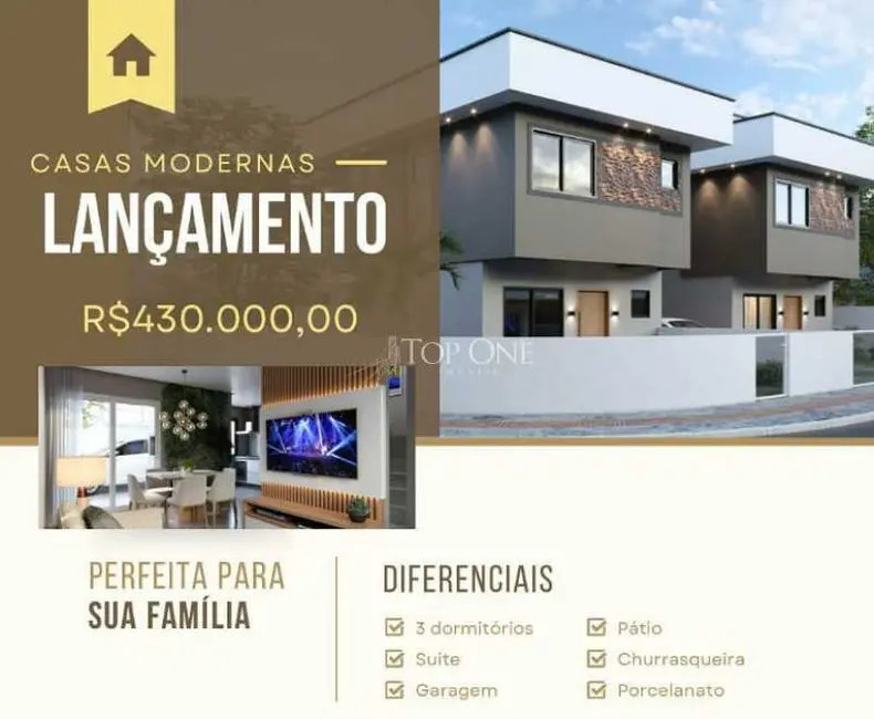 Foto 9 de Casa com 3 quartos à venda, 95m2 em Palhoca - SC