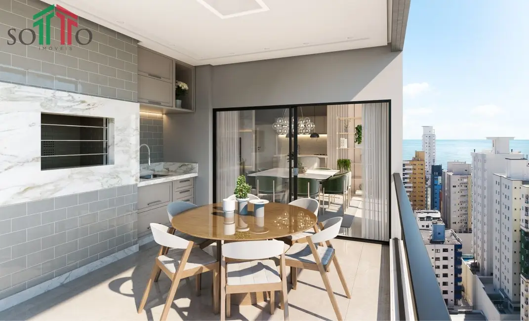 Foto 6 de Apartamento com 3 quartos à venda, 131m2 em Meia Praia, Itapema - SC