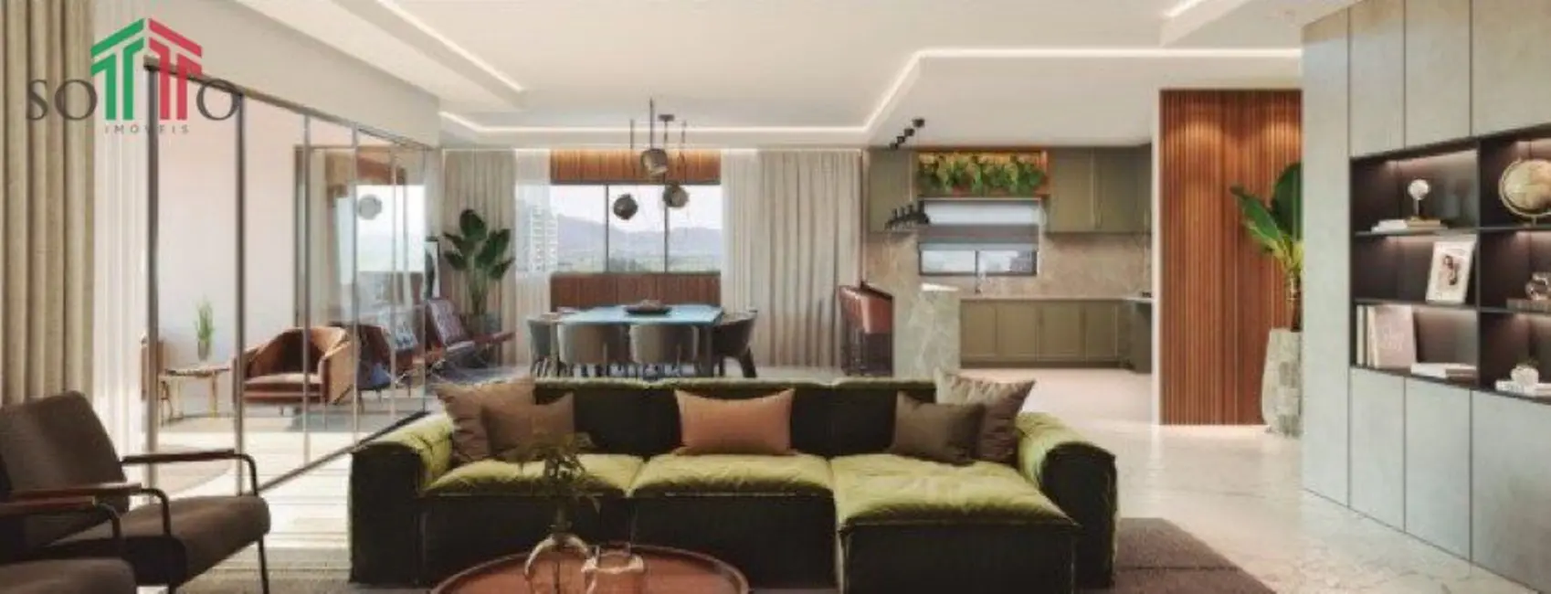 Foto 5 de Apartamento com 3 quartos à venda, 132m2 em Meia Praia, Itapema - SC