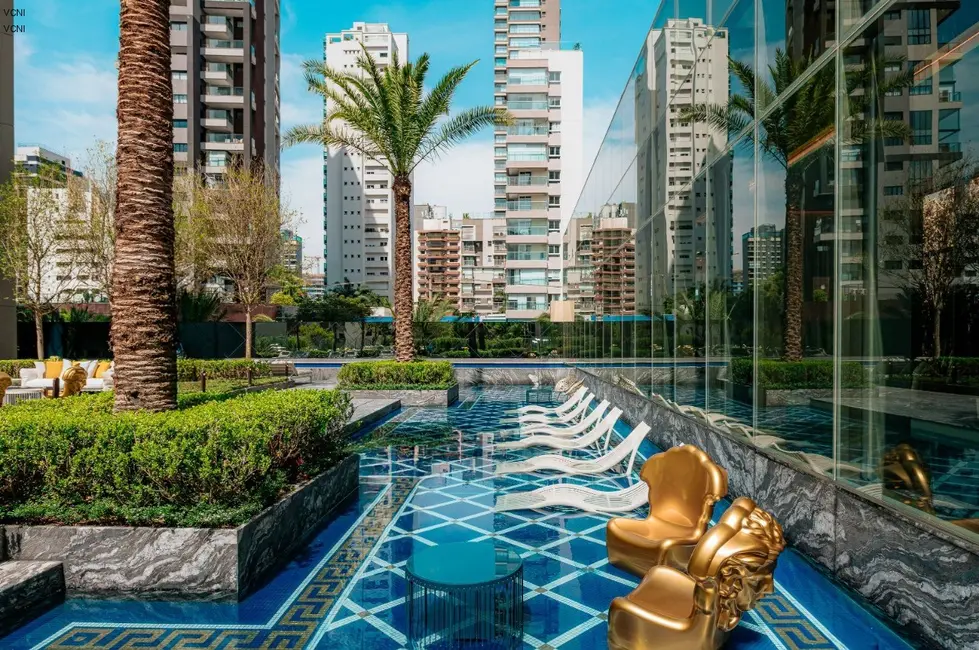 Apartamento com 3 quartos à venda, 221m2 em Indianópolis, São Paulo - SP - imagem 4 Foto 4 de Apartamento com 3 quartos à venda, 221m2 em Indianópolis, São Paulo - SP