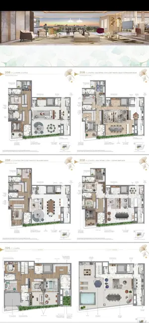 Foto 7 de Apartamento com 4 quartos à venda, 263m2 em São Paulo - SP