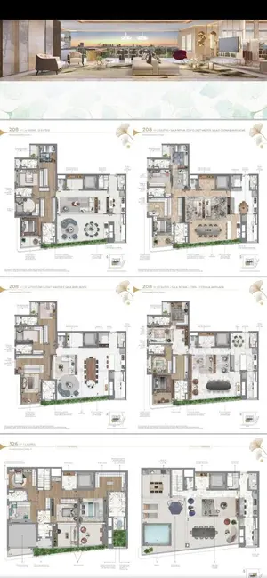 Apartamento com 4 quartos à venda, 263m2 em Jardim das Acácias, São Paulo - SP - imagem 7 Foto 7 de Apartamento com 4 quartos à venda, 263m2 em Jardim das Acácias, São Paulo - SP