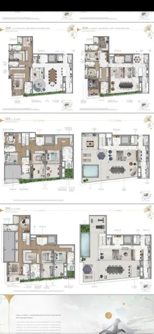 Apartamento com 4 quartos à venda, 263m2 em Jardim das Acácias, São Paulo - SP - imagem 8 Foto 8 de Apartamento com 4 quartos à venda, 263m2 em Jardim das Acácias, São Paulo - SP