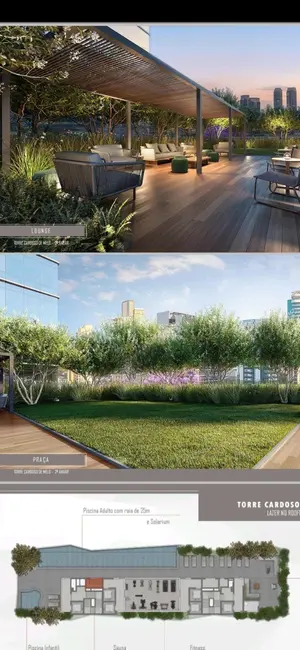 Apartamento com 3 quartos à venda, 143m2 em Vila Olímpia, São Paulo - SP - imagem 7 Foto 7 de Apartamento com 3 quartos à venda, 143m2 em Vila Olímpia, São Paulo - SP