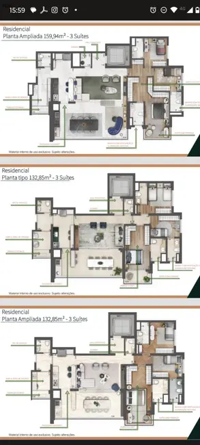 Apartamento com 4 quartos à venda, 160m2 em Butantã, São Paulo - SP - imagem 6 Foto 6 de Apartamento com 4 quartos à venda, 160m2 em Butantã, São Paulo - SP