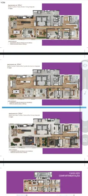 Apartamento com 4 quartos à venda, 355m2 em Itaim Bibi, São Paulo - SP - imagem 7 Foto 7 de Apartamento com 4 quartos à venda, 355m2 em Itaim Bibi, São Paulo - SP