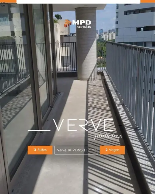 Foto 4 de Apartamento com 3 quartos à venda, 115m2 em Pinheiros, São Paulo - SP