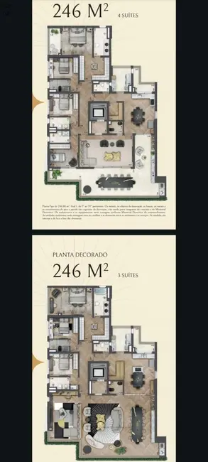 Apartamento com 4 quartos à venda, 246m2 em Jardim Vila Mariana, São Paulo - SP - imagem 8 Foto 8 de Apartamento com 4 quartos à venda, 246m2 em Jardim Vila Mariana, São Paulo - SP