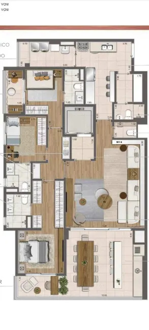 Foto 8 de Apartamento com 3 quartos à venda, 160m2 em Pinheiros, São Paulo - SP