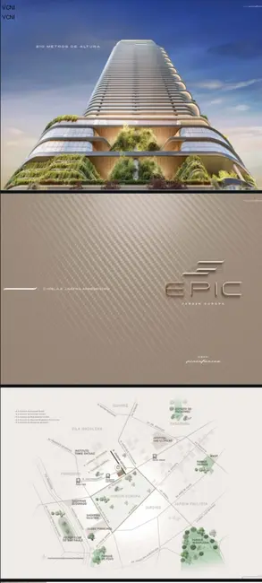 Apartamento com 4 quartos à venda, 339m2 em Pinheiros, São Paulo - SP - imagem 8 Foto 8 de Apartamento com 4 quartos à venda, 339m2 em Pinheiros, São Paulo - SP