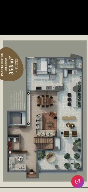 Foto 3 de Apartamento com 4 quartos à venda, 353m2 em Pinheiros, São Paulo - SP