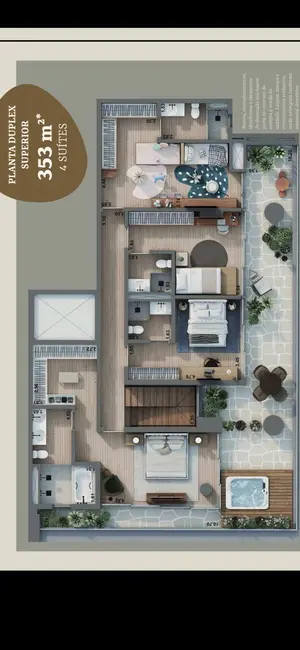 Foto 4 de Apartamento com 4 quartos à venda, 353m2 em Pinheiros, São Paulo - SP