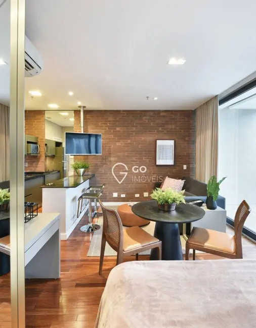 Loft / Flat com 1 quarto para alugar, 42m2 em Vila Olímpia, São Paulo - SP - imagem 3 Foto 3 de Loft / Flat com 1 quarto para alugar, 42m2 em Vila Olímpia, São Paulo - SP