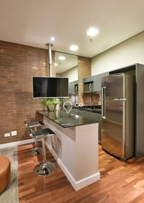 Loft / Flat com 1 quarto para alugar, 42m2 em Vila Olímpia, São Paulo - SP - imagem 4 Foto 4 de Loft / Flat com 1 quarto para alugar, 42m2 em Vila Olímpia, São Paulo - SP