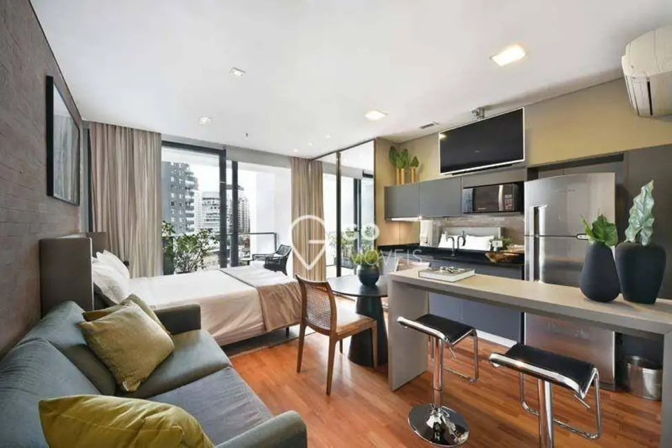 Foto 1 de Apartamento com 1 quarto para alugar, 35m2 em Vila Olímpia, São Paulo - SP