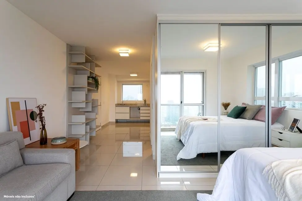 Apartamento com 1 quarto à venda, 50m2 em Brooklin Paulista, São Paulo - SP - imagem 3 Foto 3 de Apartamento com 1 quarto à venda, 50m2 em Brooklin Paulista, São Paulo - SP