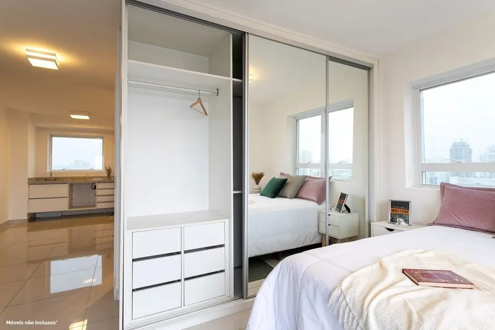 Apartamento com 1 quarto à venda, 50m2 em Brooklin Paulista, São Paulo - SP - imagem 4 Foto 4 de Apartamento com 1 quarto à venda, 50m2 em Brooklin Paulista, São Paulo - SP