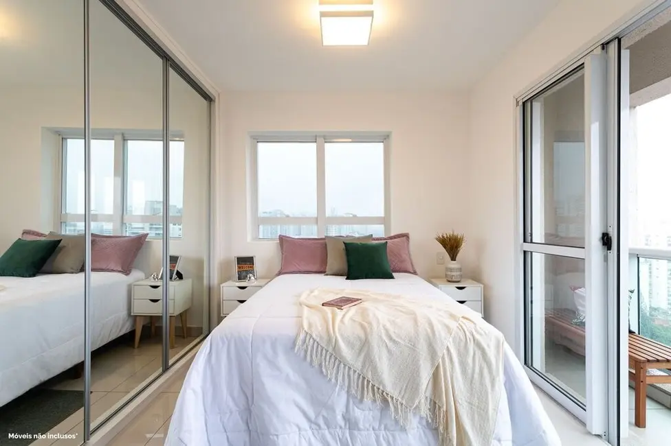 Apartamento com 1 quarto à venda, 50m2 em Brooklin Paulista, São Paulo - SP - imagem 2 Foto 2 de Apartamento com 1 quarto à venda, 50m2 em Brooklin Paulista, São Paulo - SP