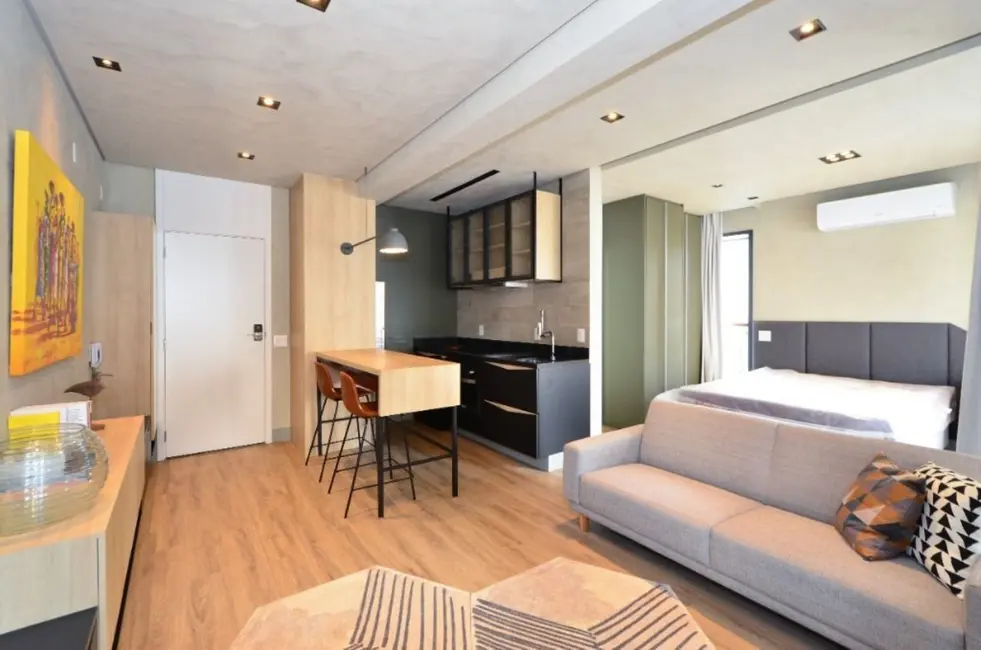 Apartamento com 1 quarto à venda, 41m2 em Indianópolis, São Paulo - SP - imagem 4 Foto 4 de Apartamento com 1 quarto à venda, 41m2 em Indianópolis, São Paulo - SP