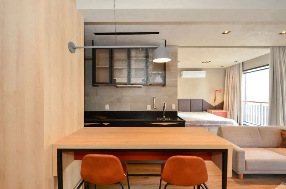 Apartamento com 1 quarto à venda, 41m2 em Indianópolis, São Paulo - SP - imagem 6 Foto 6 de Apartamento com 1 quarto à venda, 41m2 em Indianópolis, São Paulo - SP