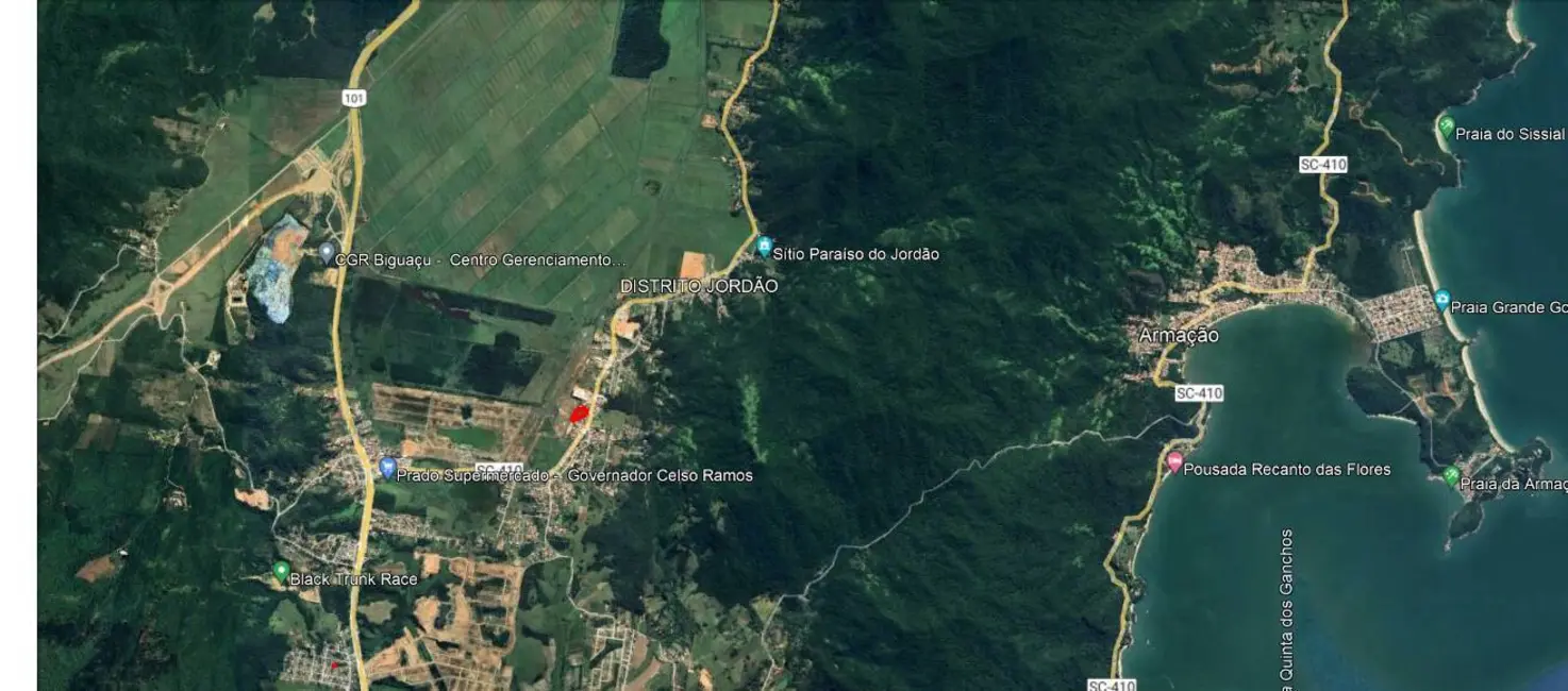 Foto 4 de Terreno / Lote à venda, 8000m2 em Governador Celso Ramos - SC