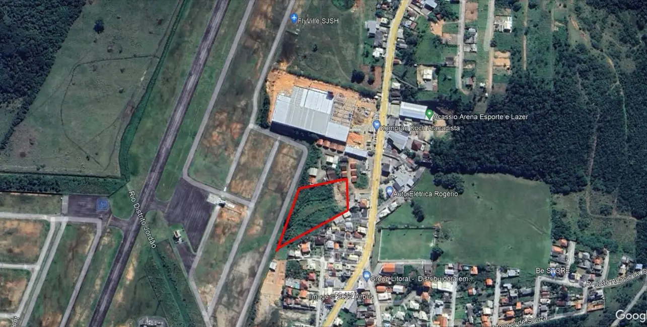 Foto 3 de Terreno / Lote à venda, 8000m2 em Governador Celso Ramos - SC