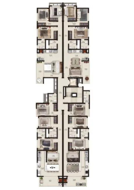 Foto 8 de Apartamento com 3 quartos à venda, 84m2 em Governador Celso Ramos - SC