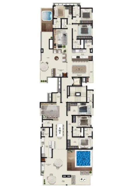 Foto 6 de Apartamento com 3 quartos à venda, 84m2 em Governador Celso Ramos - SC