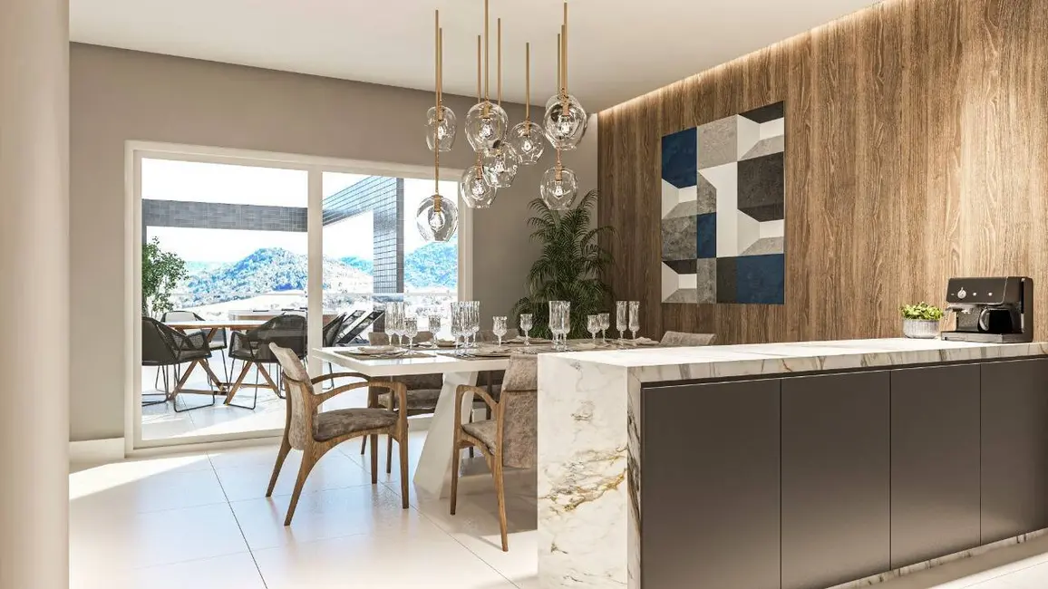 Apartamento com 3 quartos à venda, 108m2 em Governador Celso Ramos - SC - imagem 4 Foto 4 de Apartamento com 3 quartos à venda, 108m2 em Governador Celso Ramos - SC