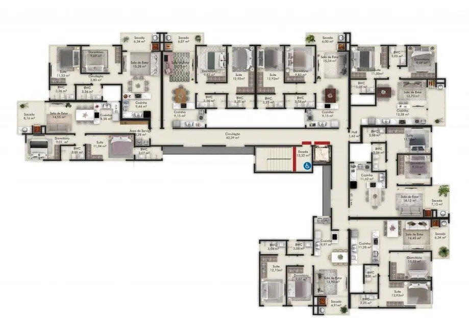 Foto 8 de Apartamento com 2 quartos à venda, 66m2 em Governador Celso Ramos - SC