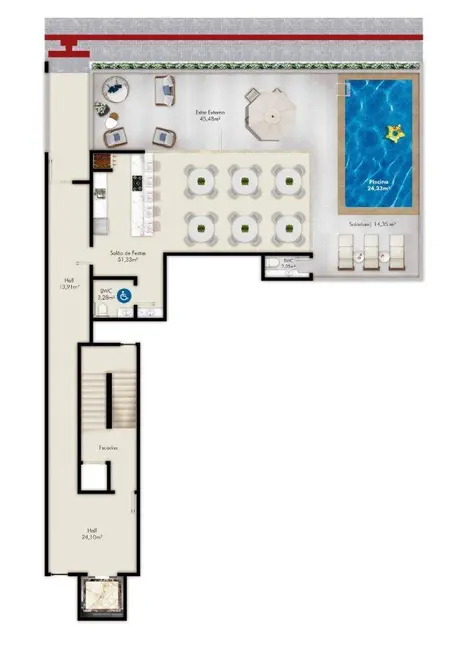 Foto 8 de Apartamento com 2 quartos à venda, 71m2 em Governador Celso Ramos - SC