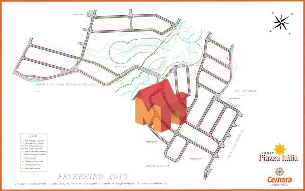 Foto 4 de Terreno / Lote à venda, 200m2 em Novo Horizonte, Piracicaba - SP