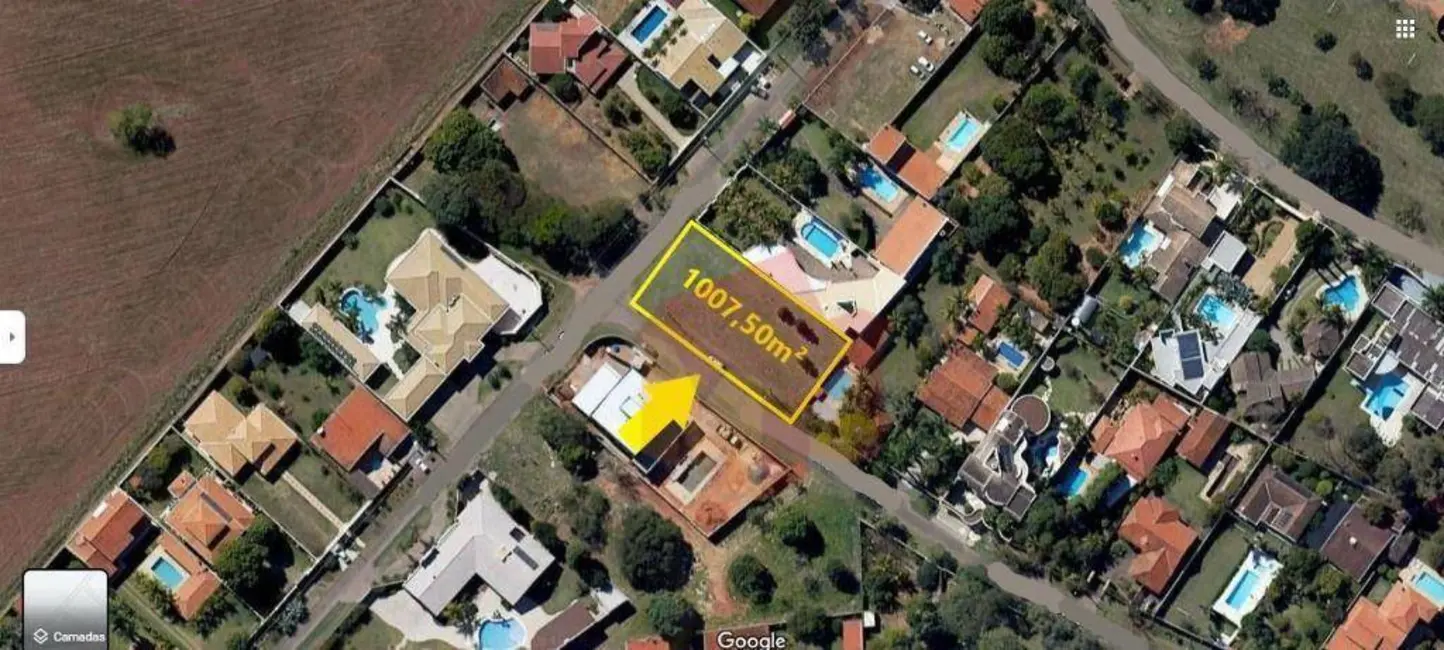 Foto 2 de Terreno / Lote à venda, 1007m2 em Portal dos Nobres, Americana - SP