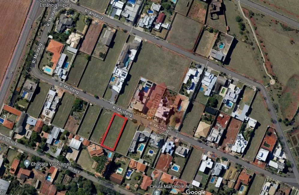Foto 2 de Terreno / Lote à venda, 1002m2 em Estância Hípica, Nova Odessa - SP