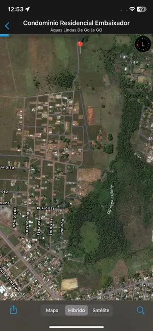 Terreno / Lote à venda, 360m2 em Condomínio Residencial Embaixador, Aguas Lindas De Goias - GO - imagem 4 Foto 4 de Terreno / Lote à venda, 360m2 em Condomínio Residencial Embaixador, Aguas Lindas De Goias - GO